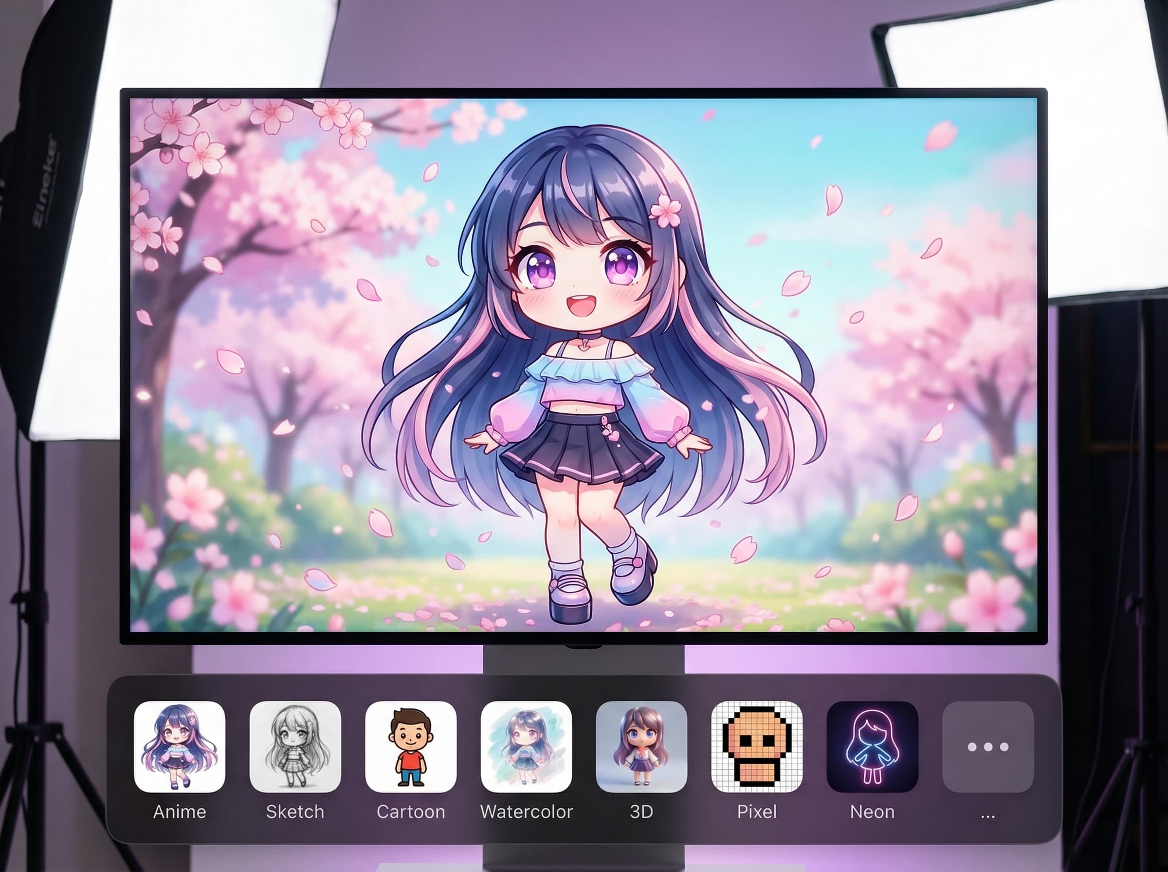 Create Your Cute Avatar in Any Style